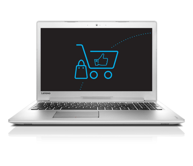 Lenovo Ideapad 510-15 i5-7200U/8GB/1TB GF940MX Srebrny - 343100 - zdjęcie